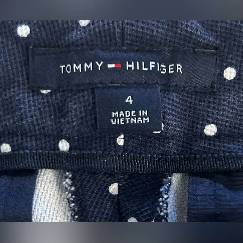 Tommy Hilfiger Polka Dots Preppy Cropped Pants 2026 Trend Women’s Size 4 - Picture 6 of 8